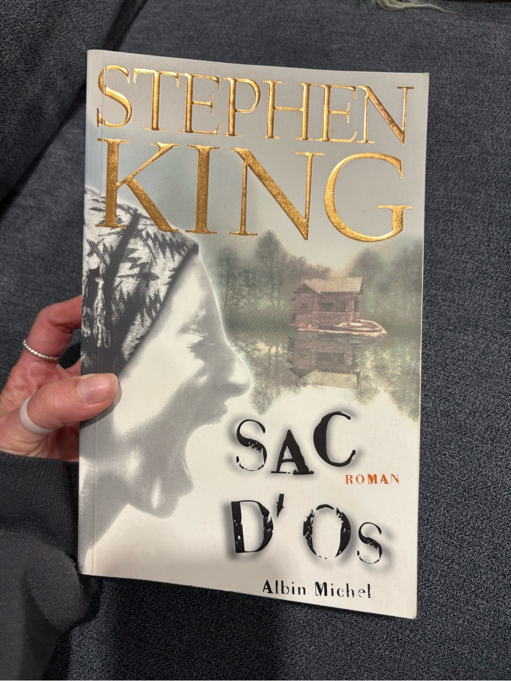 Stephen King - Sac d'Os (White Cover) French edition